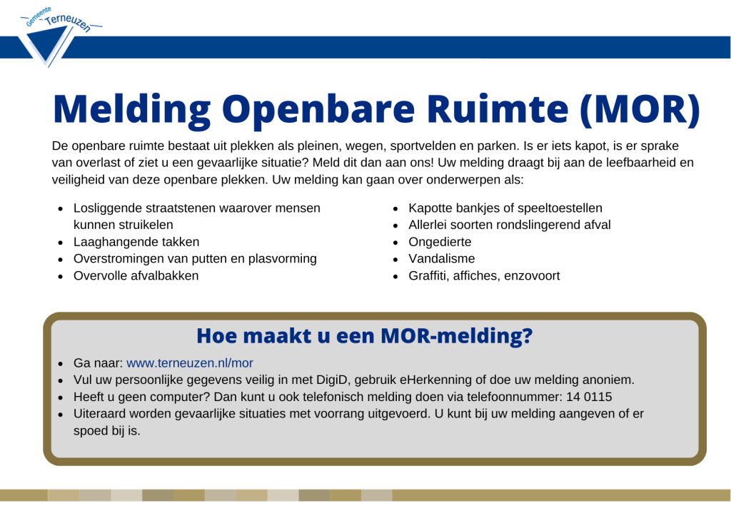 Melding openbare ruimte