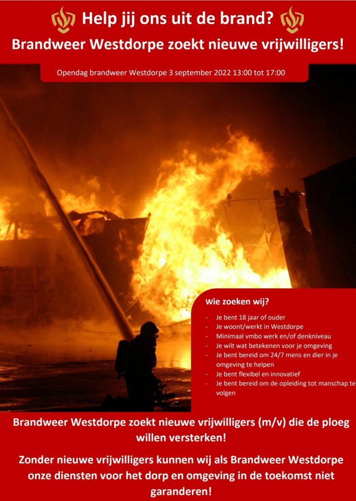 open dag brandweer westdorpe